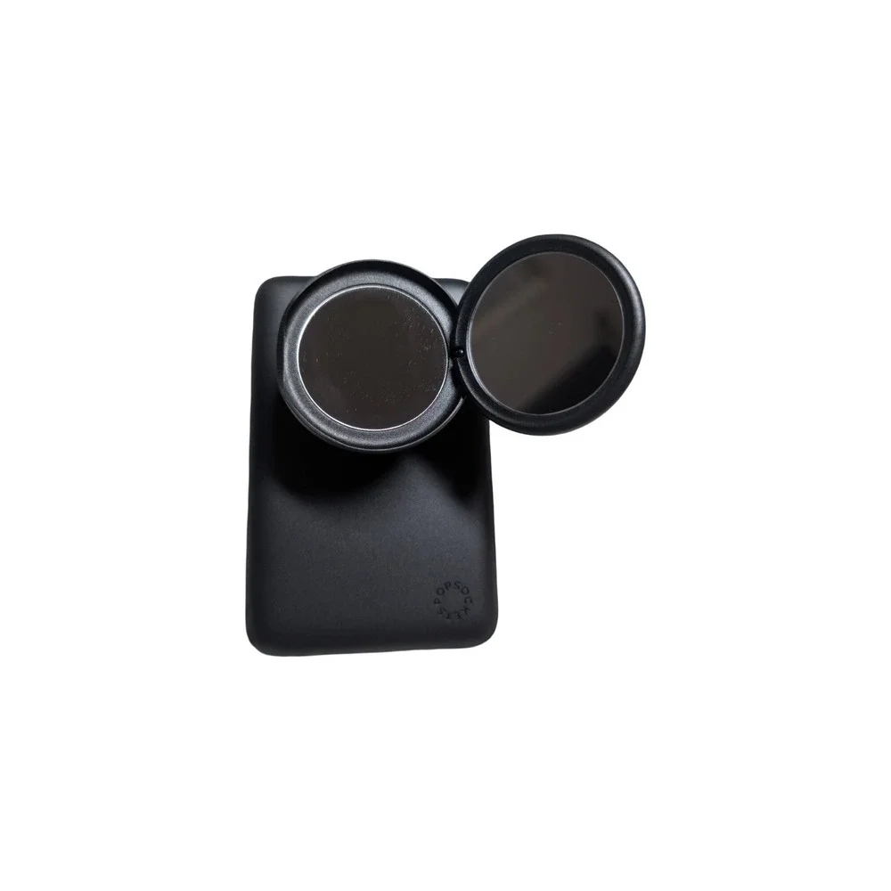 Gg4-R PopSockets PowerPack 5000mAh MagSafe Grip Black Flip Mirror Floral Referb